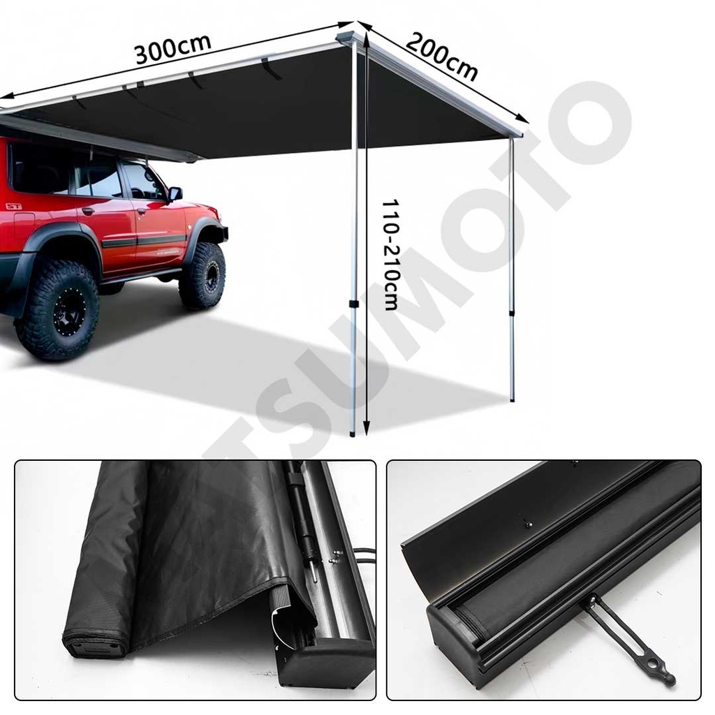 Toldo Lateral Para Rack De Techo