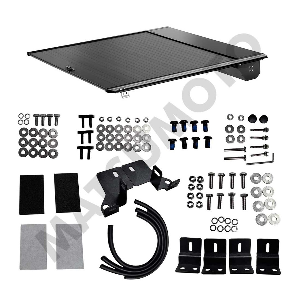 Cubierta Retráctil Ford Ranger LIMITED (2023-ON) / Sistema Manual de Aluminio High Performance con Cerradura antirrobo