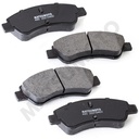 Pastillas de Frenos Delanteras para Peugeot Volkswagen GDB1463 / M498 / M490