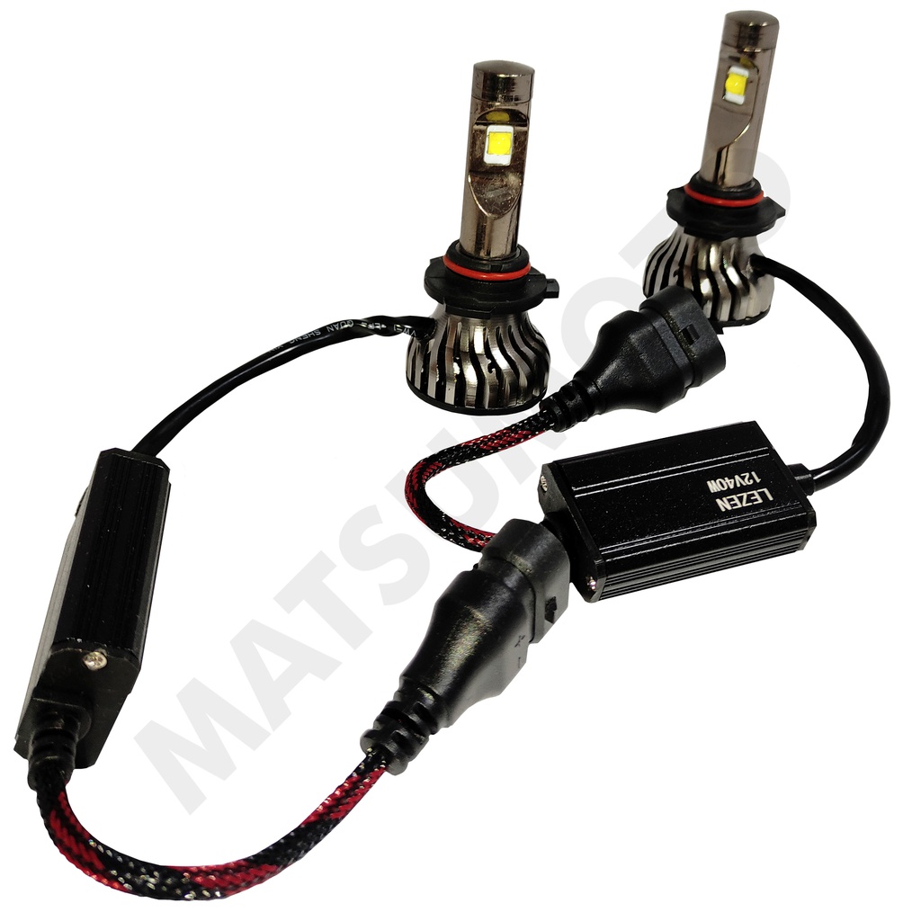 KIT Ampolletas TURBO Led 9005  Led 6000K 