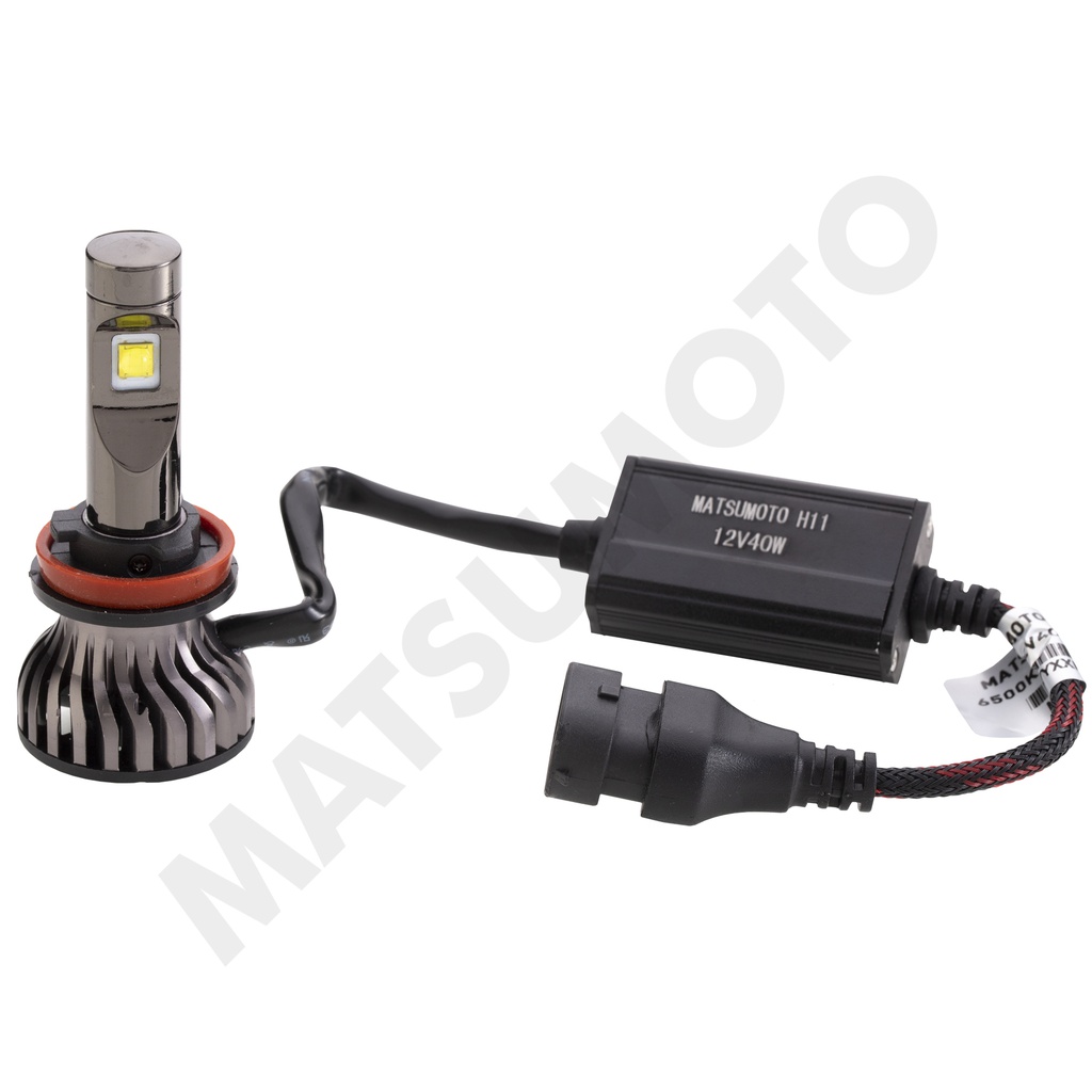 KIT Ampolletas Turbo Led  H11 6000K  L22