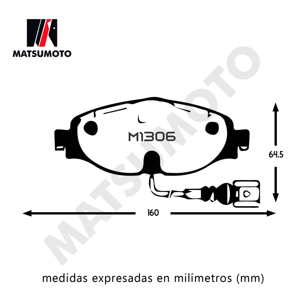 Pastillas de Frenos Delanteras para Volkswagen  Audi GDB1956 / M1306