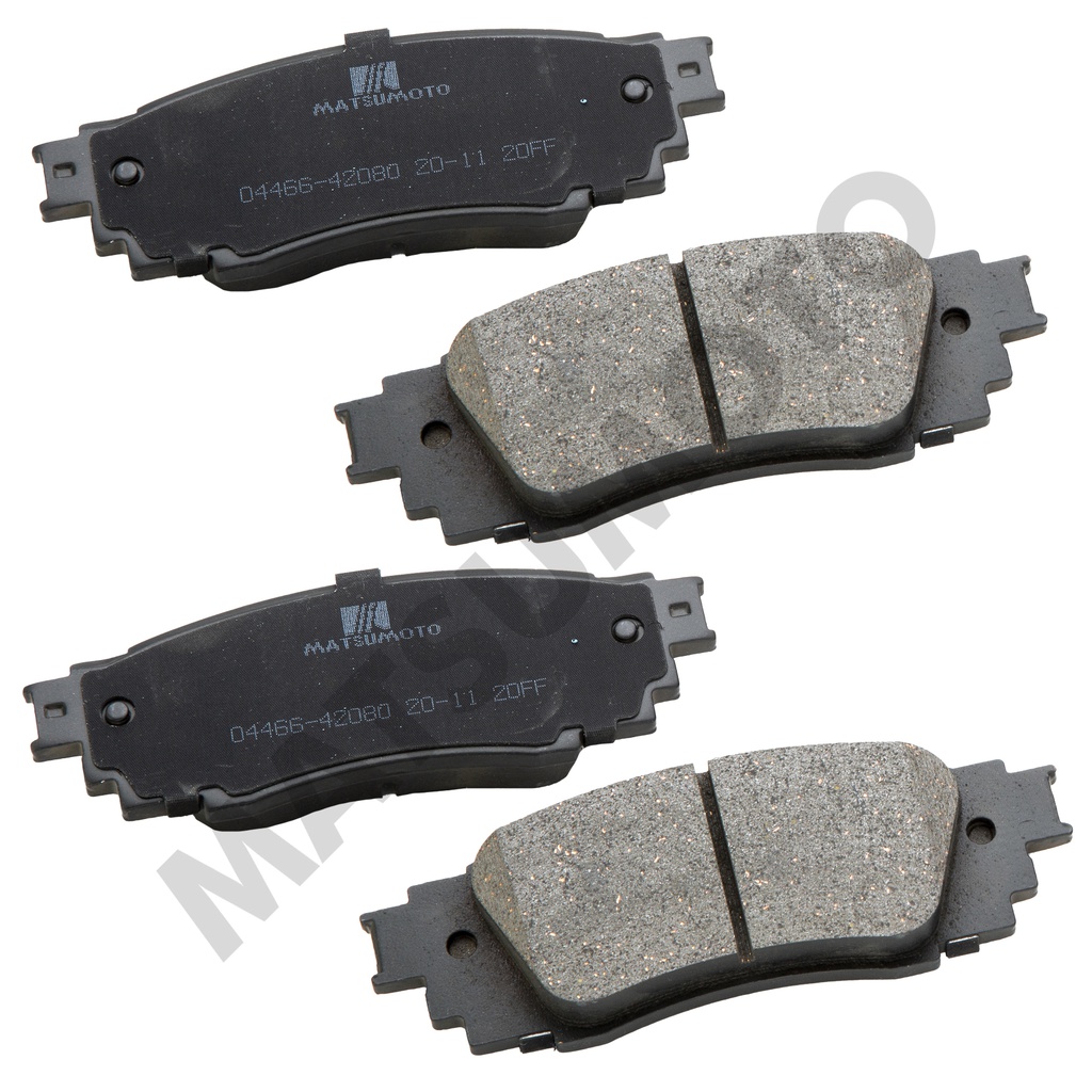 Pastillas de Freno Traseras para Toyota M1527 04466-42080 /