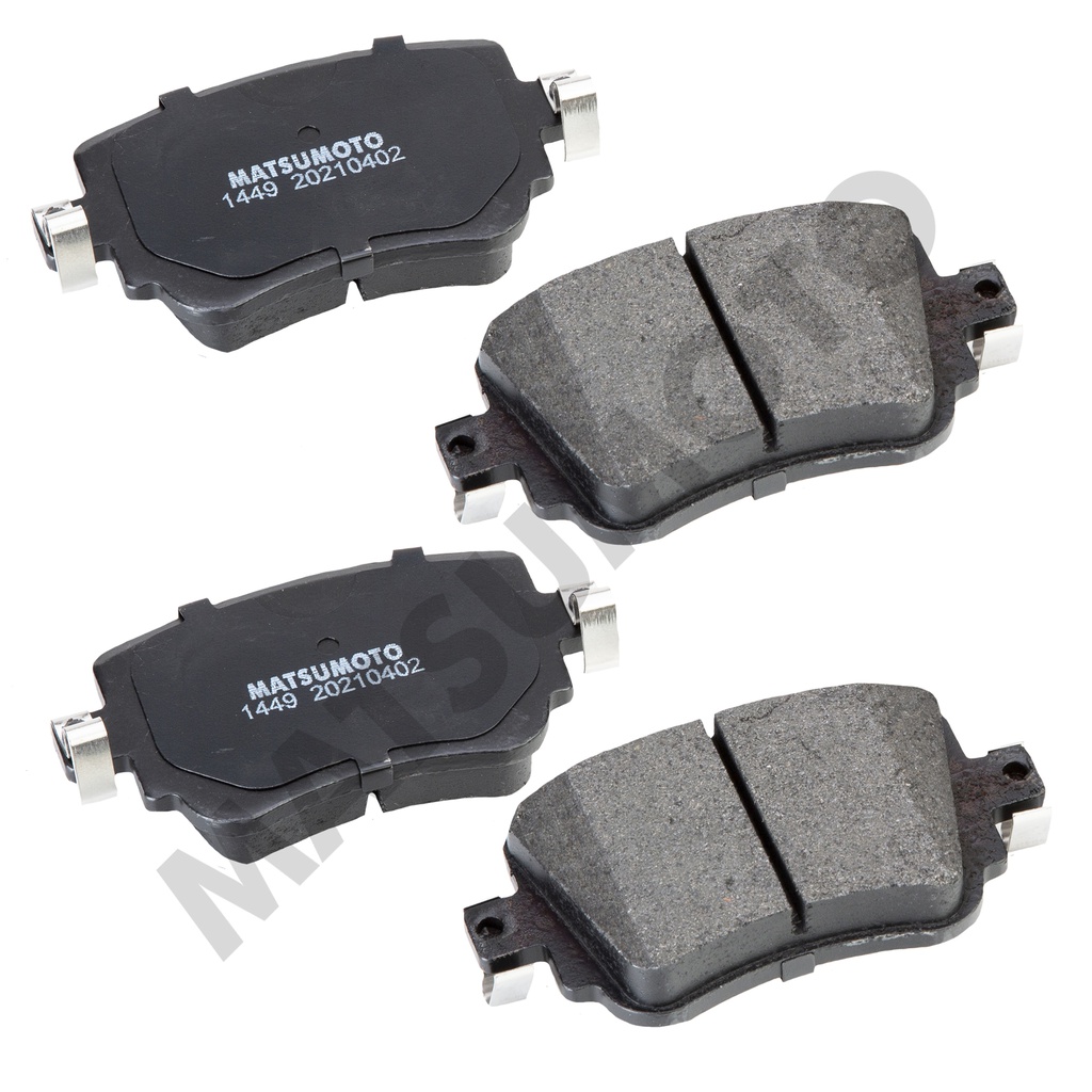 Pastillas de Freno Traseras Para Audi Volkswagen D1779 / M1449 SM