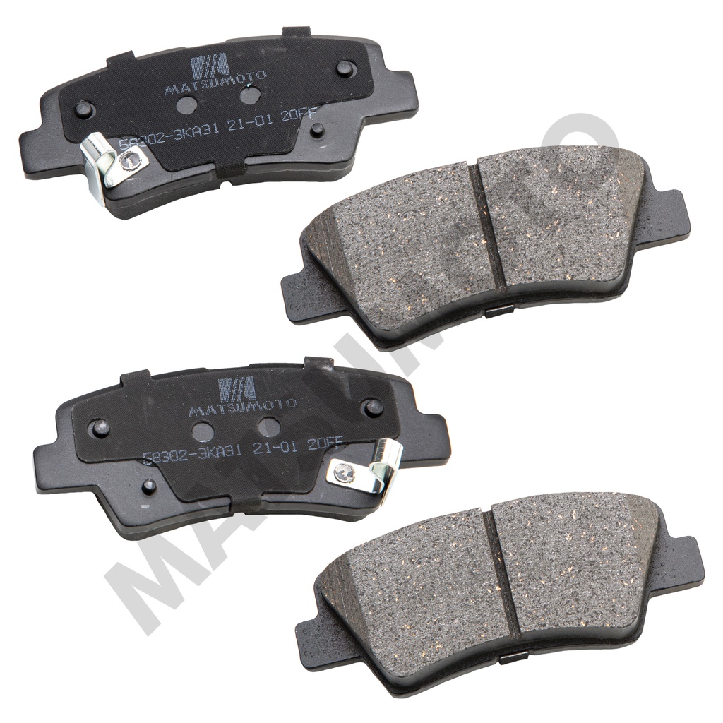 M1116/M1117/M1125/M1172/M1173  -  Pastillas de Freno Traseras Para Nissan  Kia