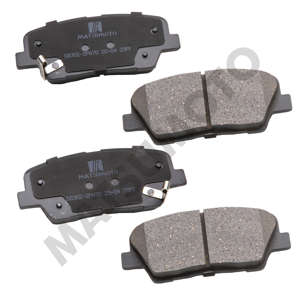 M1119 / M1121 Pastillas de frenos Trasero Hyundai  Santa Fe - Kia Sorento