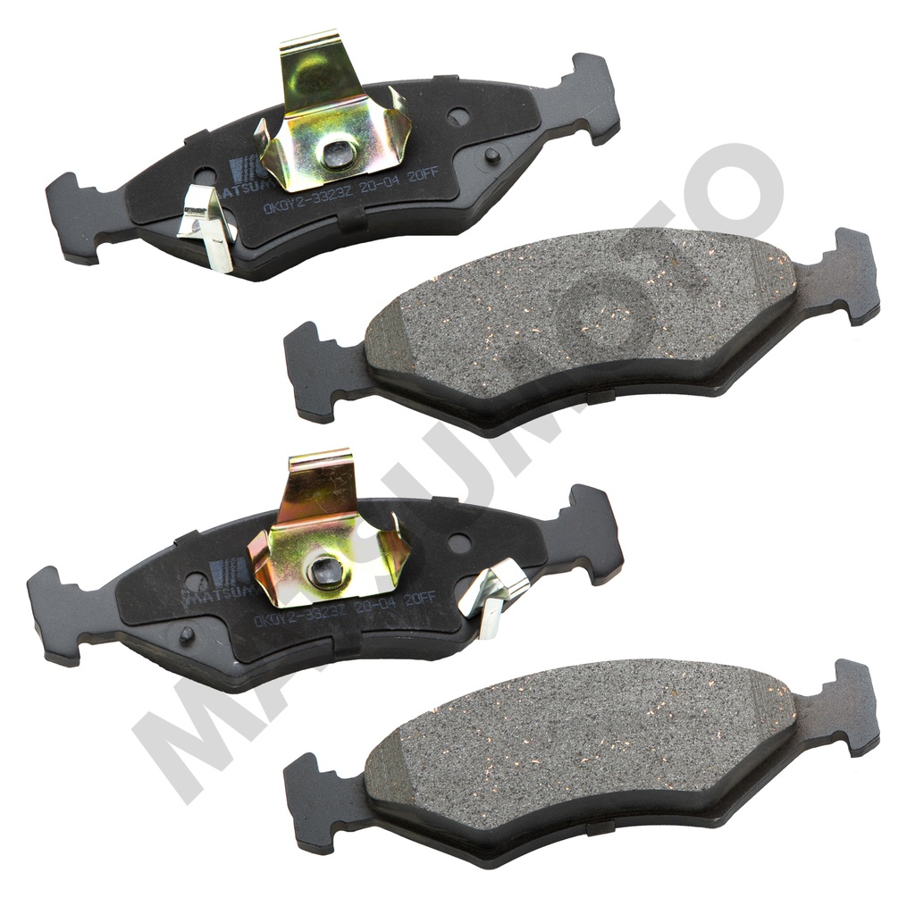 M124 -  Pastillas de freno Delanteras para Ford  Kia