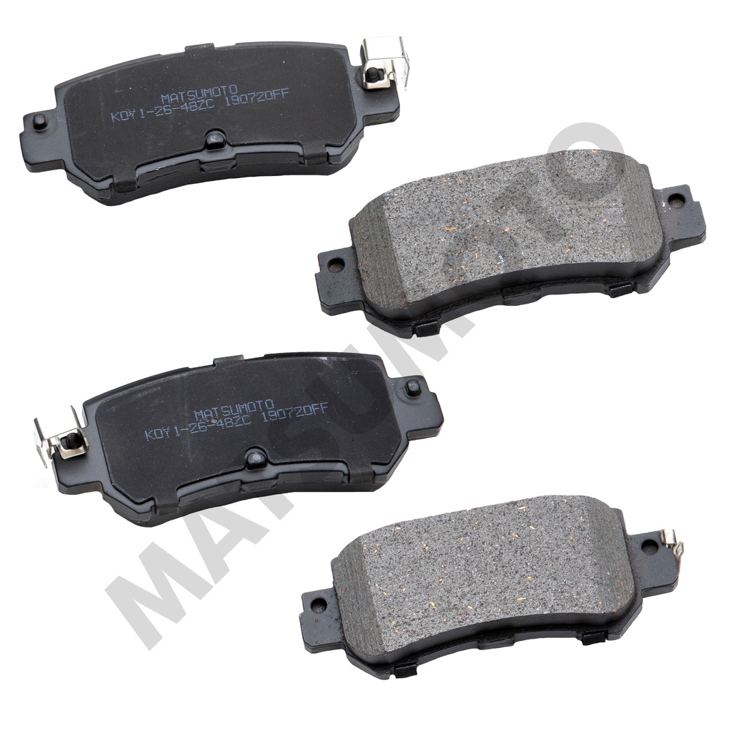 M1250 Pastillas de frenos Trasero Mazda  CX-5, CX-3