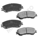 M1334 Pastillas de frenos Delantero Renault  Kadjar, Nissan Qashqai