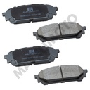 M670 -  Pastillas de freno Traseras Para Subaru