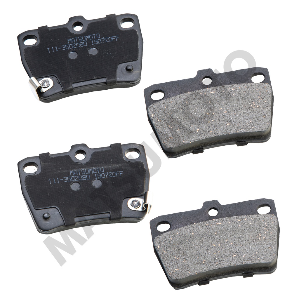 M687 Pastillas de frenos Trasero Chery  Tiggo 03 - Toyota Rav4