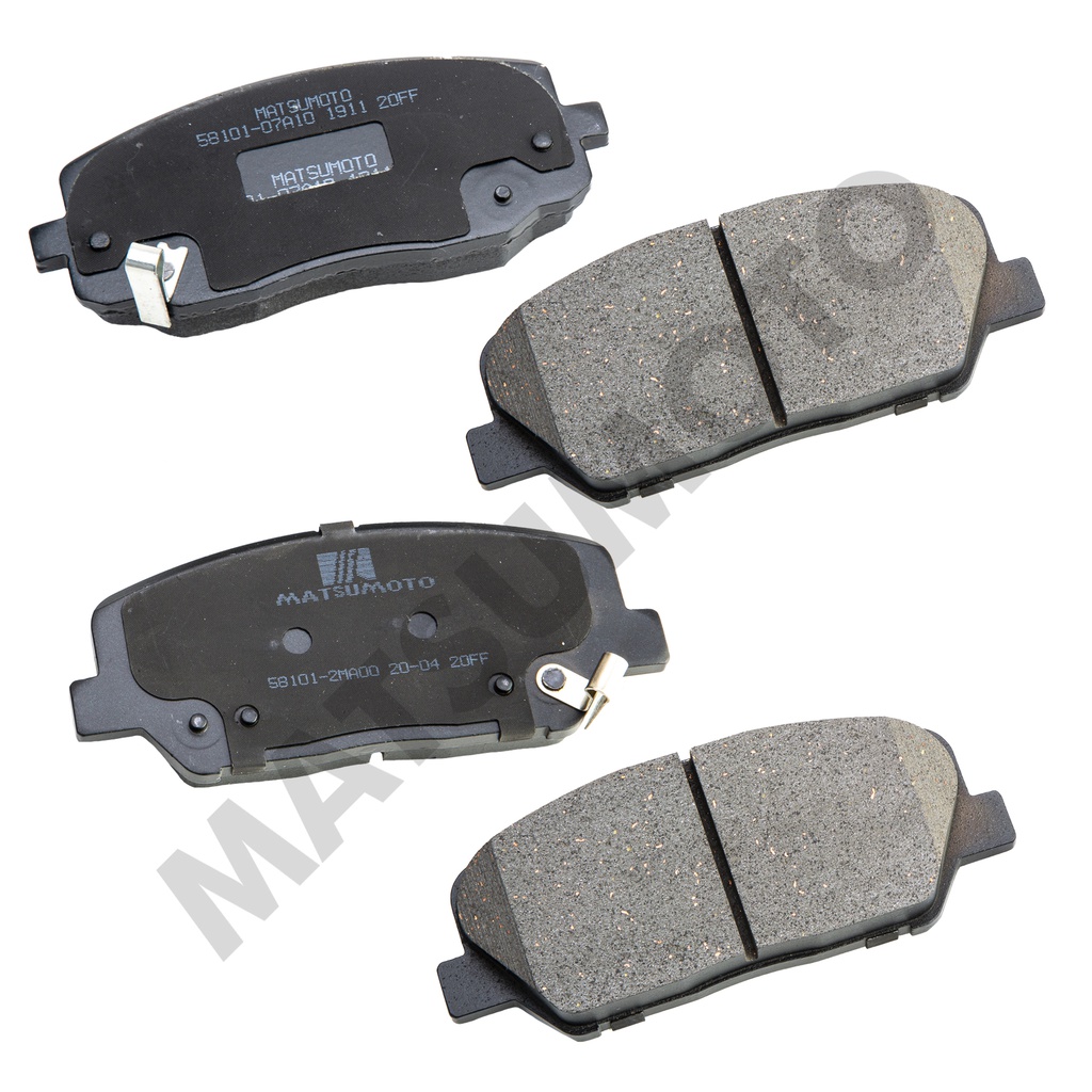 M776 Pastillas de frenos Delantero Hyundai  i10 - Kia Morning