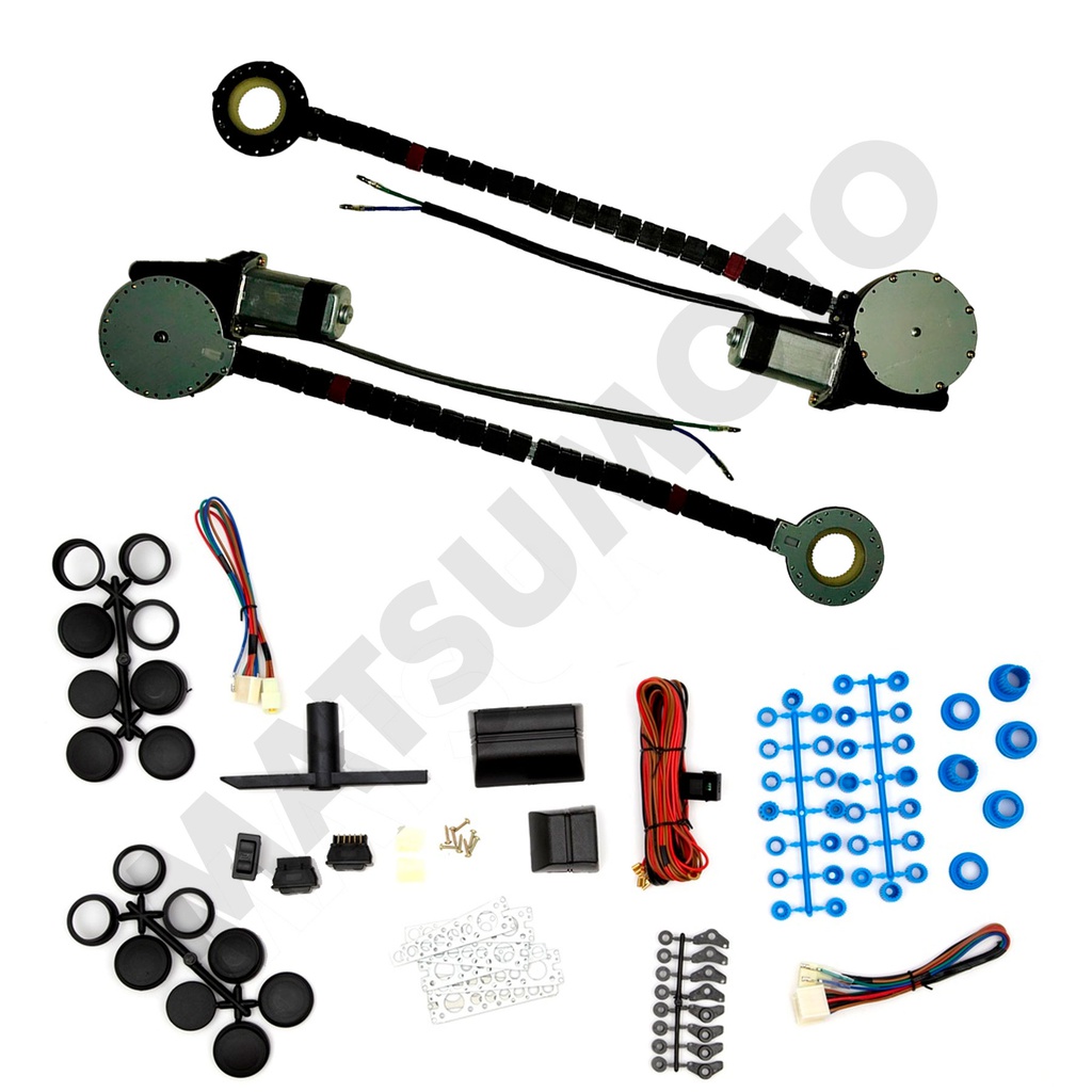 Kit Alza Vidrio 2 Puertas