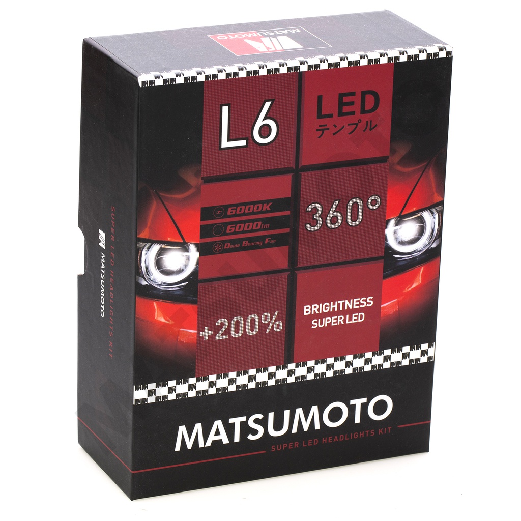 Ampolletas H4 LED - 360 Grados
