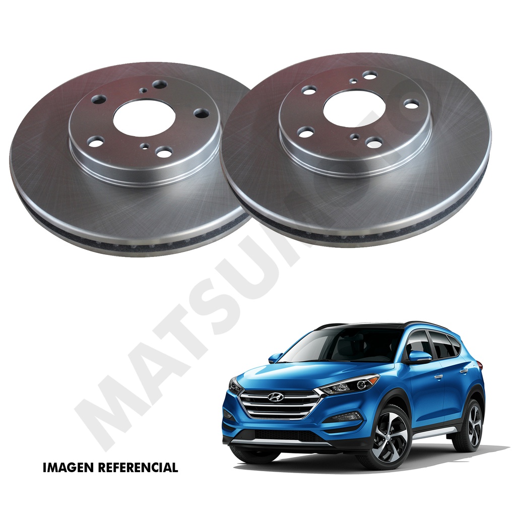 MD706-MD960 Disco de Freno Delantero Kia Sportage (2018-2022) / Hyundai  Tucson (2017 - 2018)