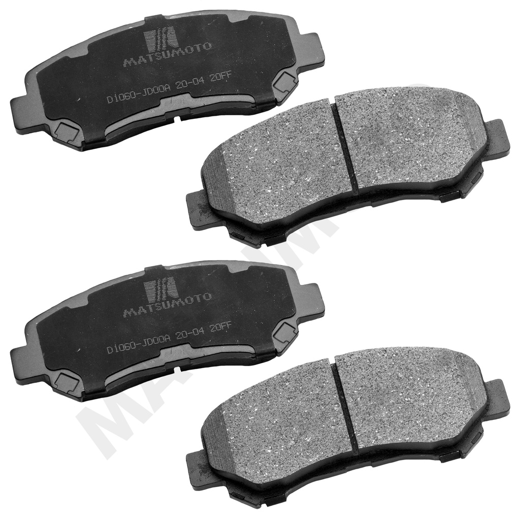 M1049/M1109 - Pastillas de Freno Semi-metálica Delantera Nissan Qashqai Xtrail