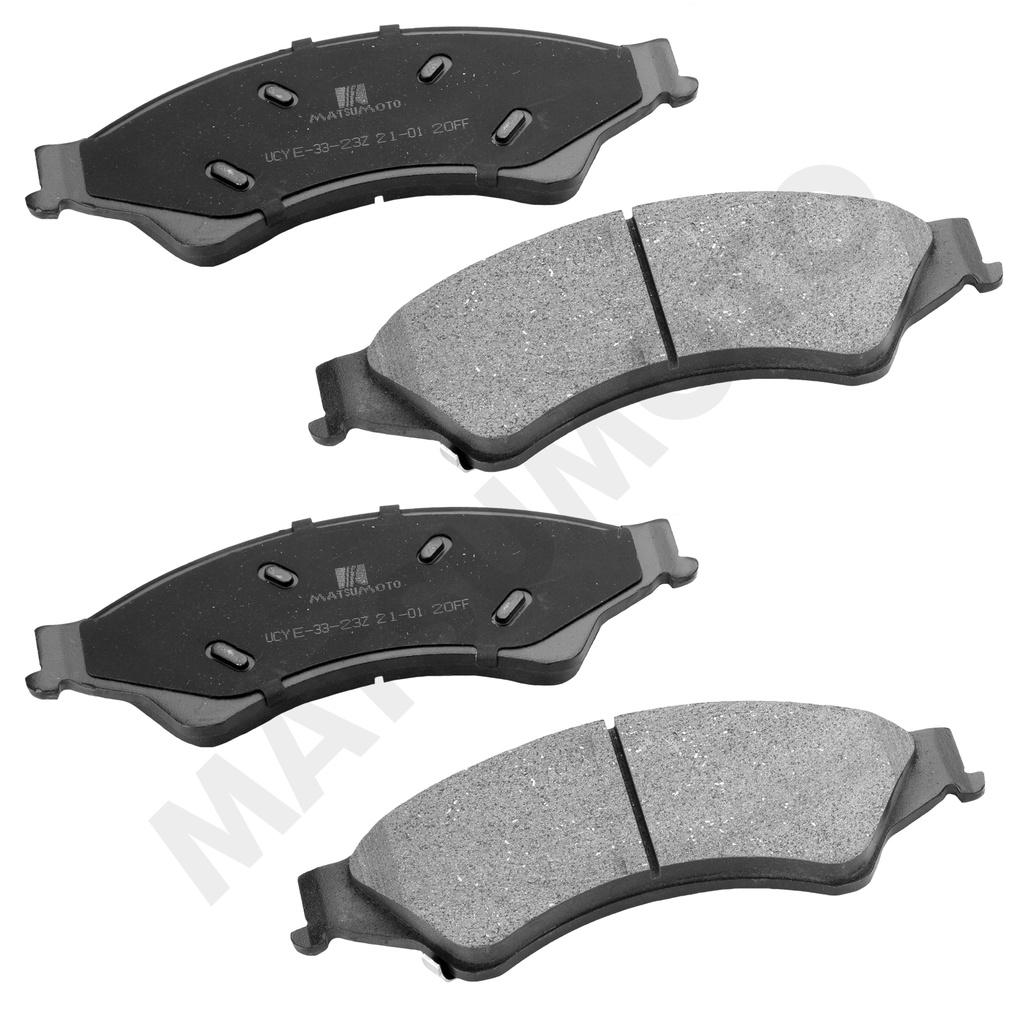 M1228 - Pastillas de Freno Semi-metálica Delantera para Ford Ranger/Mazda BT50 (2013 - 2022)