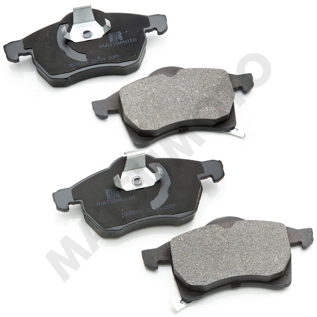 M759/M656 - Pastillas de Freno Semi-metálica Delantera para chevrolet