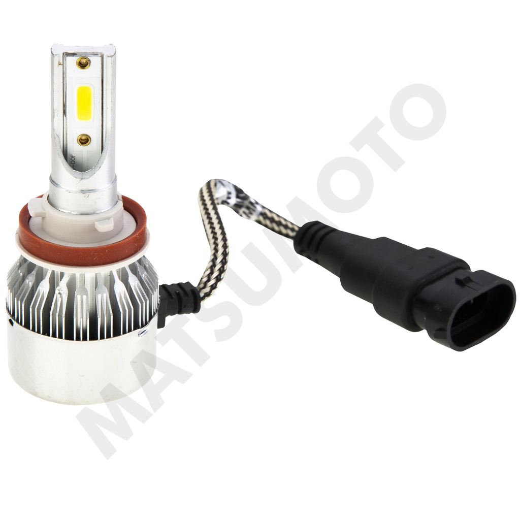 KIT Ampolletas Led H11 Led 6000K