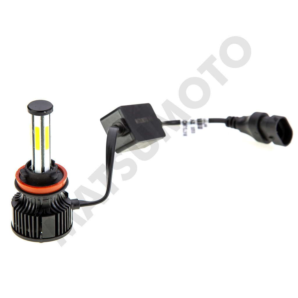 Ampolletas H11 / H8 / H9 LED - 360 Grados