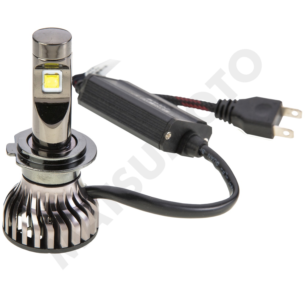 KIT Ampolletas Turbo Led  H7 6000K  L22 24V