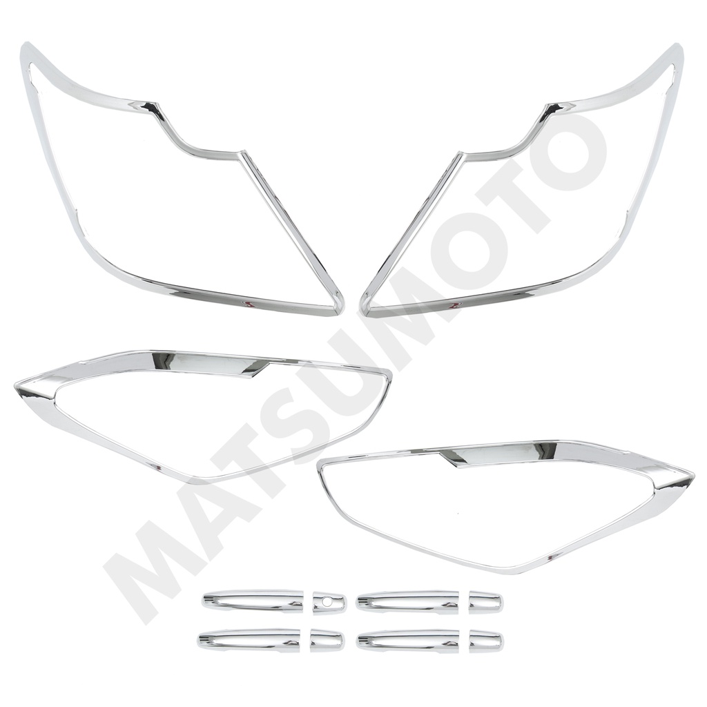 Kit Decorativo Exterior Cromo para Suzuki Dzire (2018 - 2022)