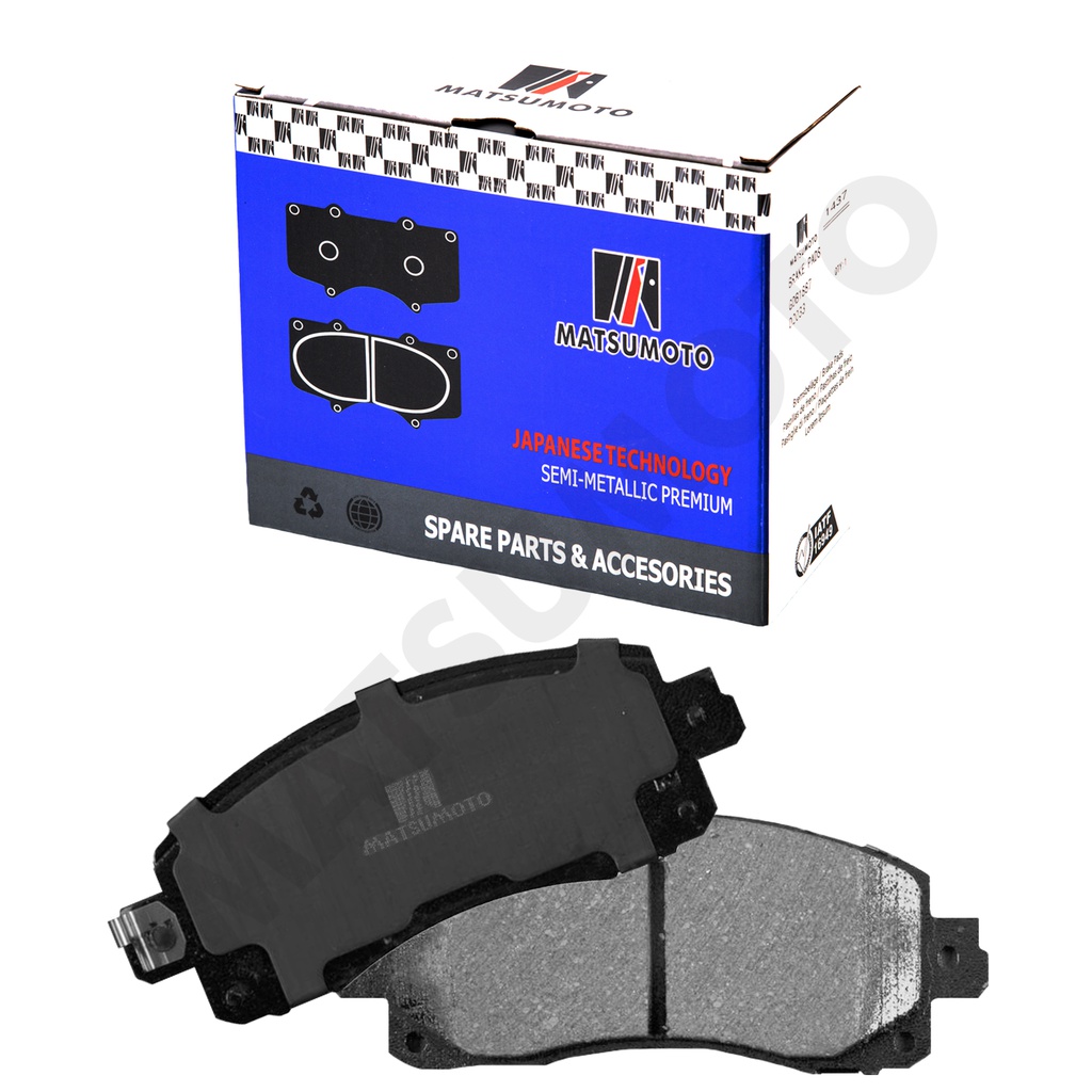 M1431 Pastillas de Freno Semi-metálica Delanteras Subaru Impreza / XV