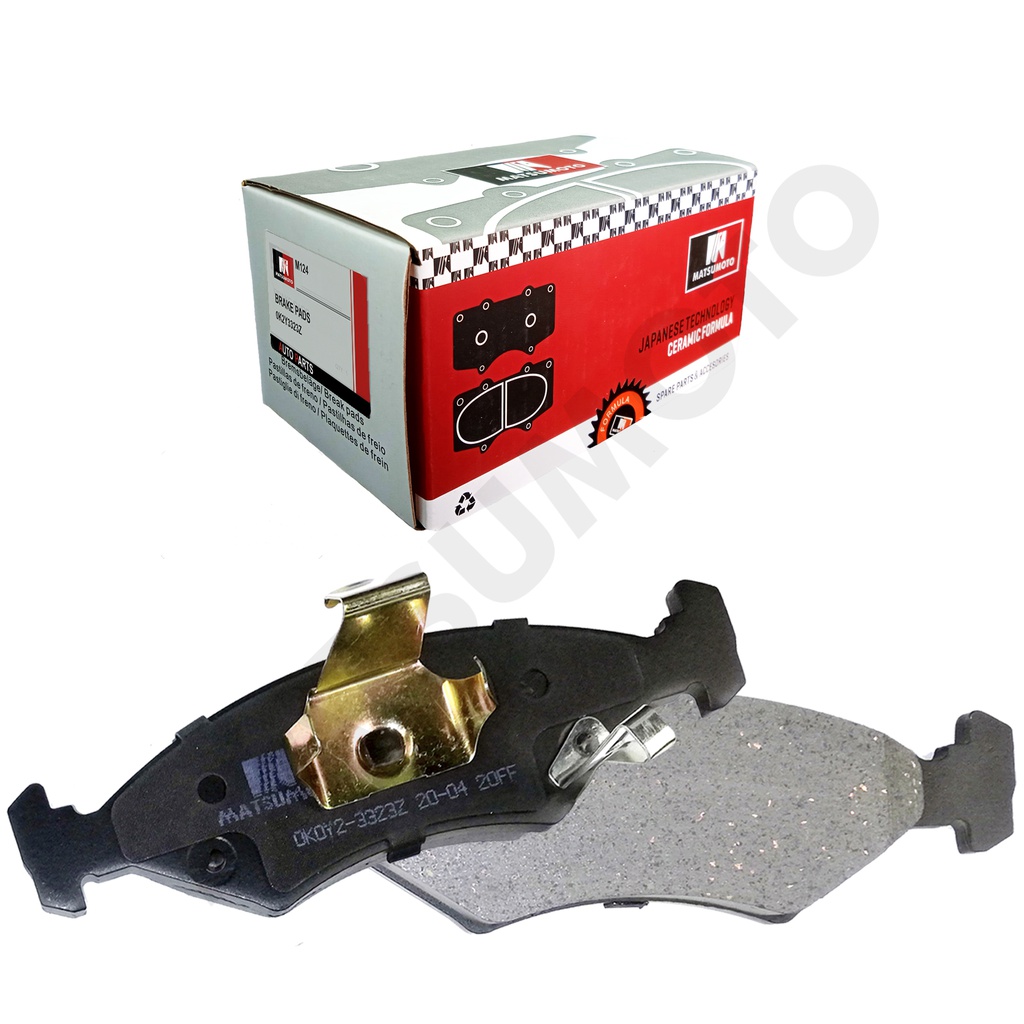 M124 Pastillas de Freno Cerámica Delanteras Ford / Kia