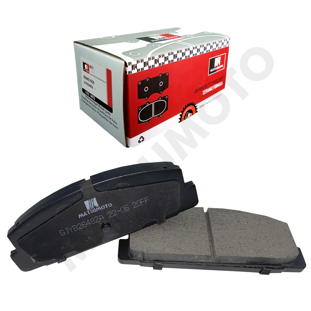 M537 Pastillas de Freno Cerámica Traseras Mazda 6 (2002-2013) / Premacy / 323