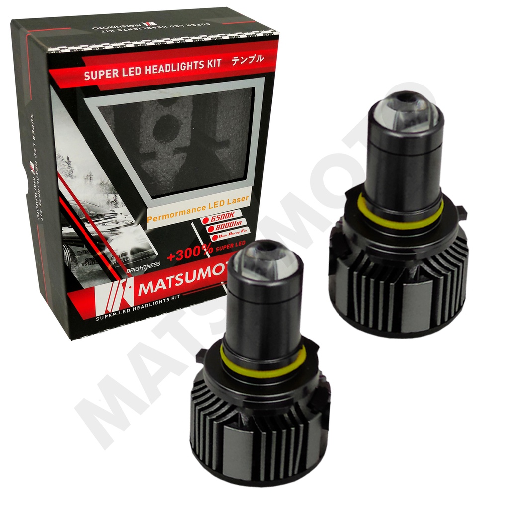 Set de Ampolletas LED L20 9006 8000lm (HB4) Laser