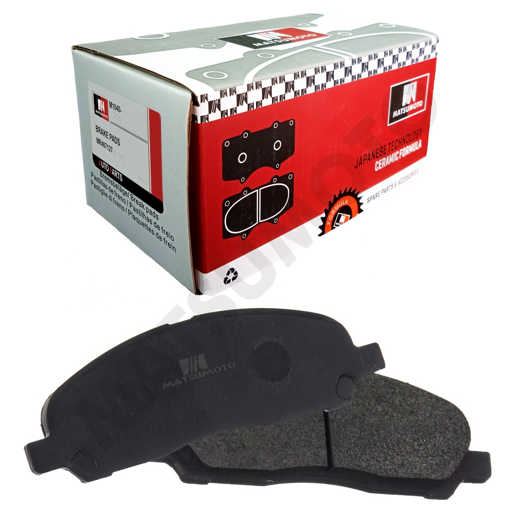 M1040 Pastillas de Freno Cerámica Delanteras Mitsubishi Charriot (1998-2003)