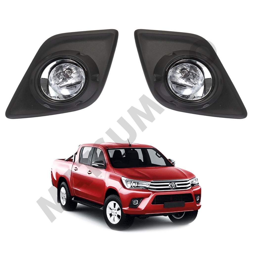 Neblineros Toyota Hilux (2016-2020) + LED