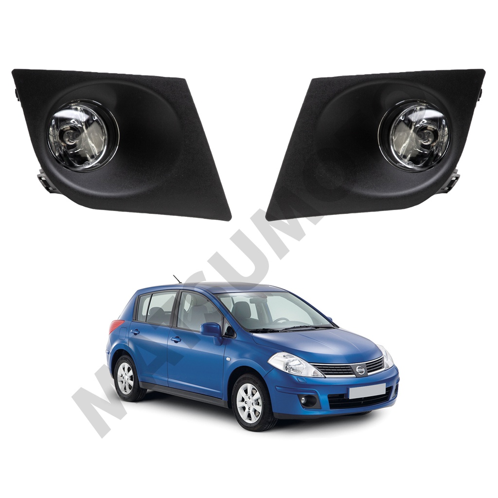 Neblineros Nissan Tiida (2009-2015) + LED