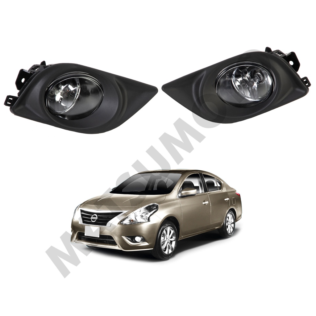 Neblineros Nissan Versa (2012-2014) + LED