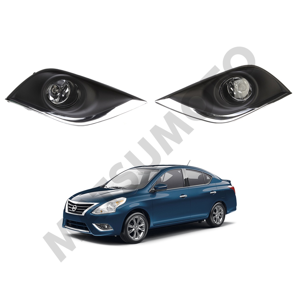 Neblineros Nissan Versa (2015-2020) + LED