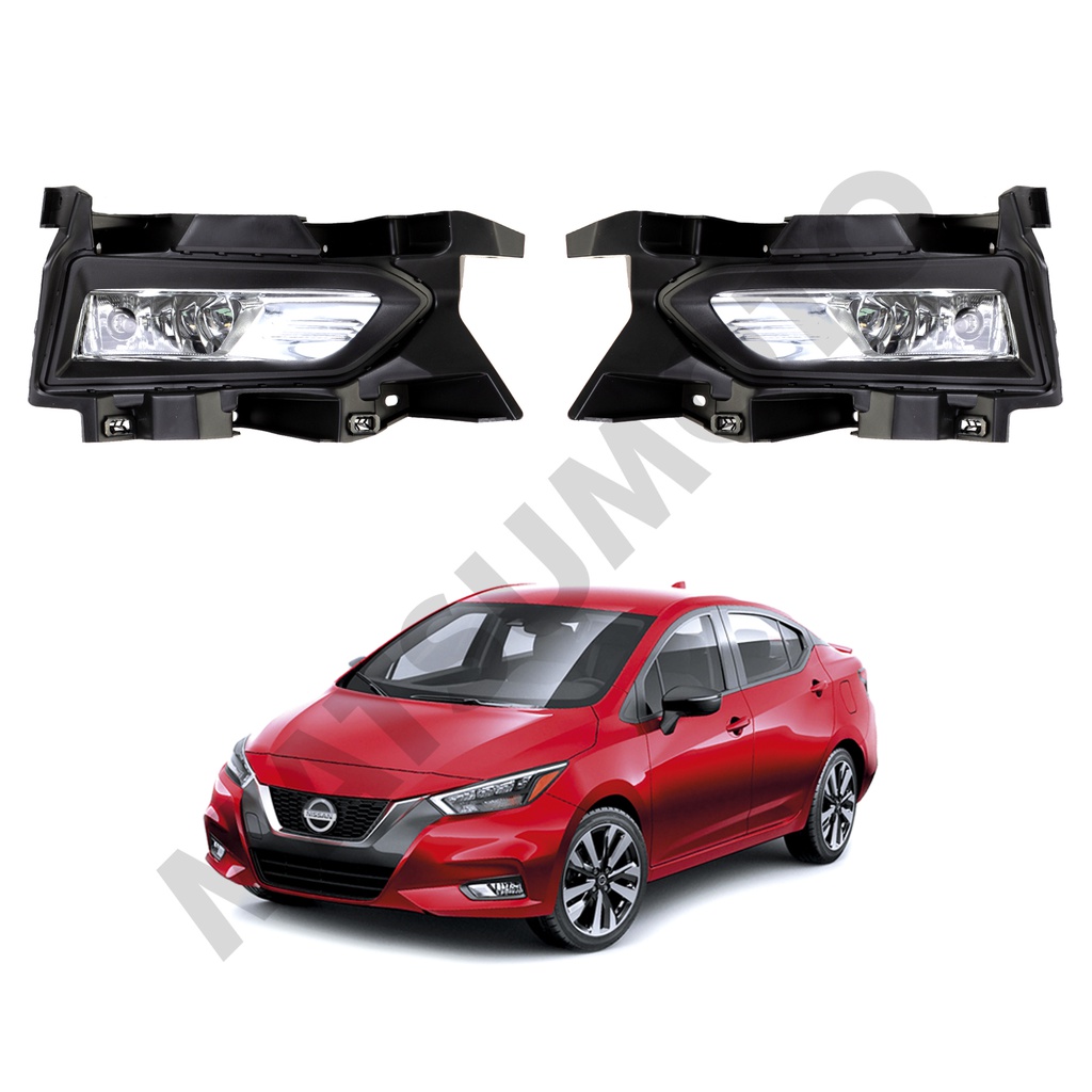 Neblineros Nissan Versa (2020-2022) + LED