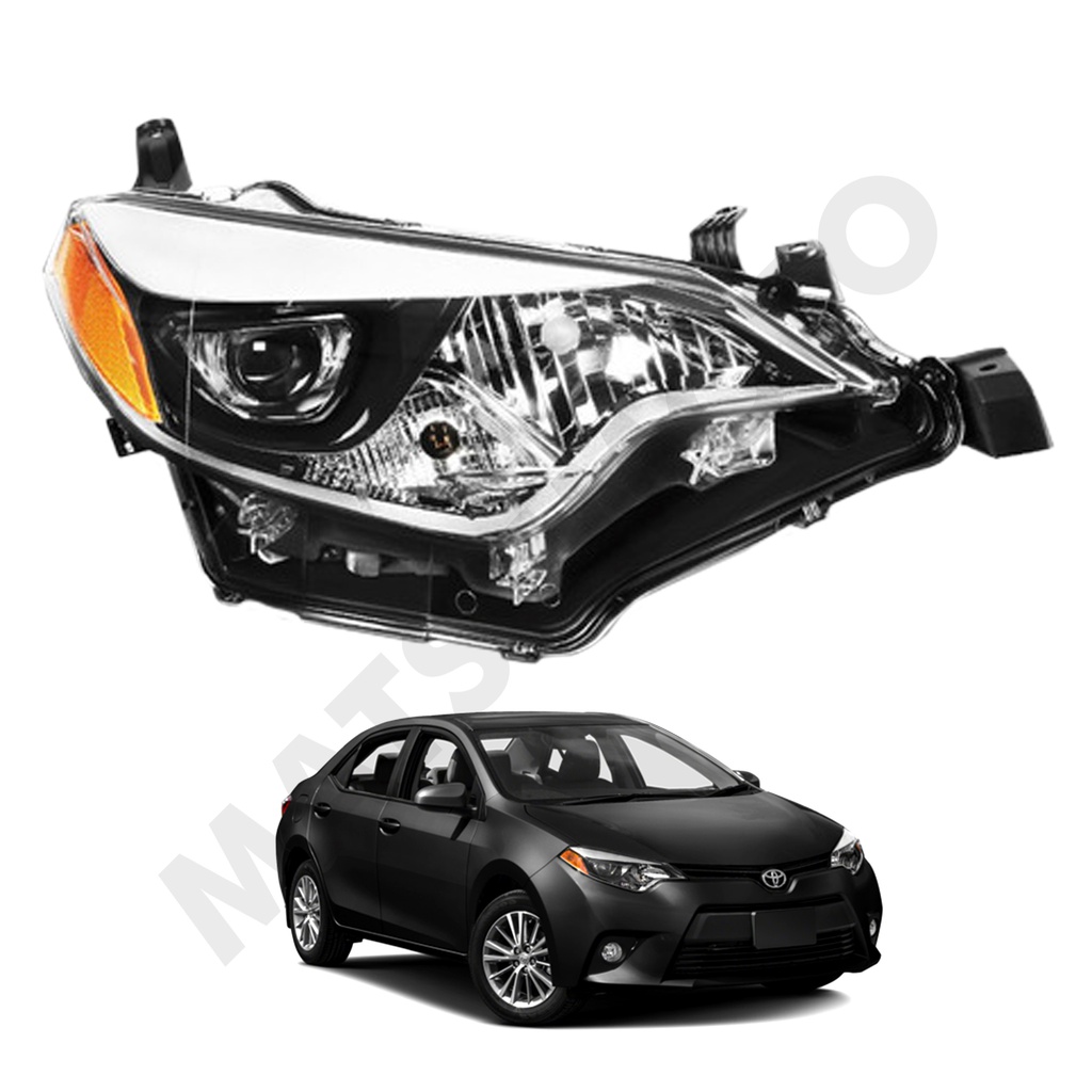 Óptico Derecho RH para Toyota Corolla (2015-2017)