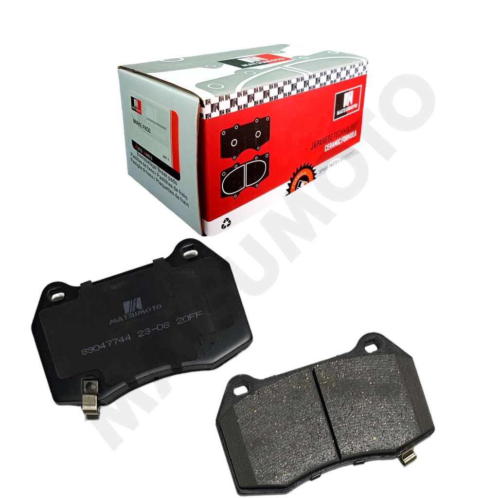 M1086/M946 Pastillas de Freno Cerámica Traseras Chevrolet Camaro / Dodge / Jeep