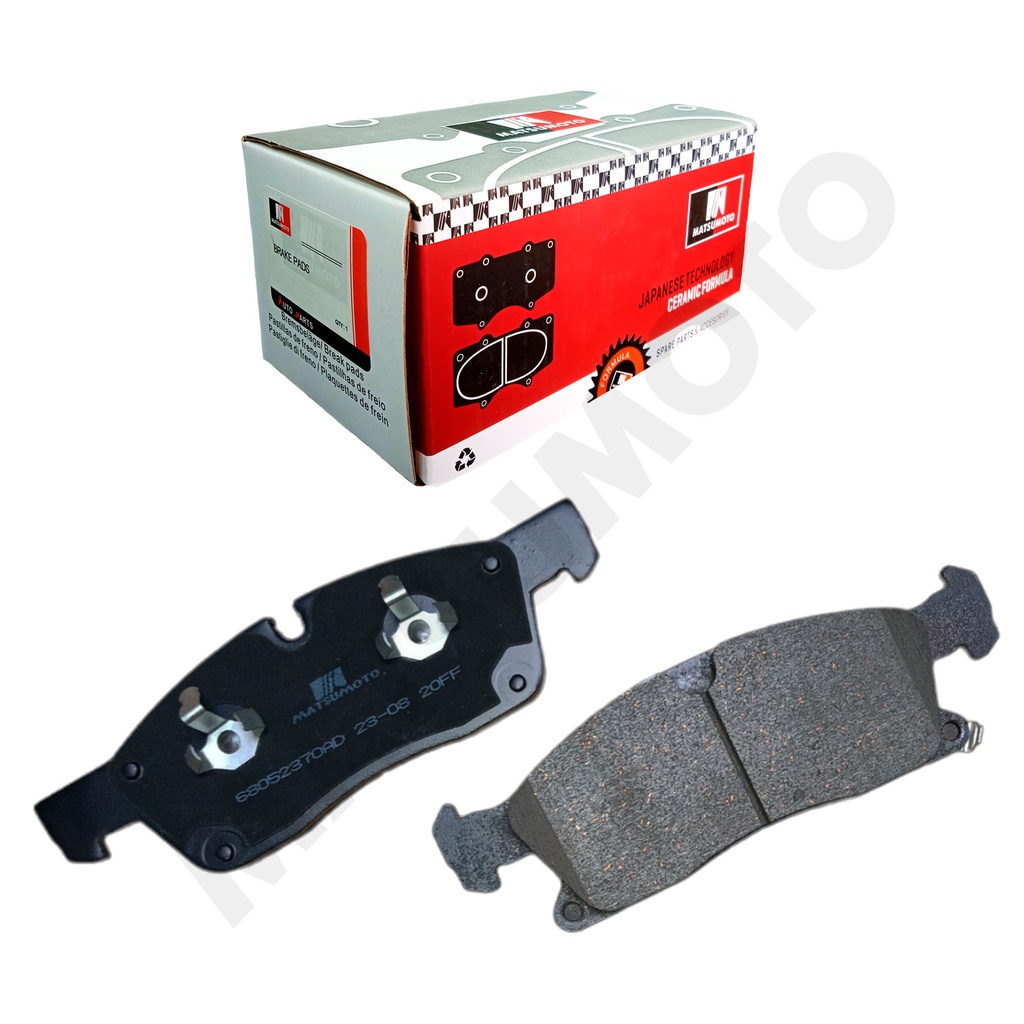 M1167 Pastillas de Freno Cerámica Delanteras Dodge Durango (2011-2024) / Jeep Grand Cherokee (2011-2024)