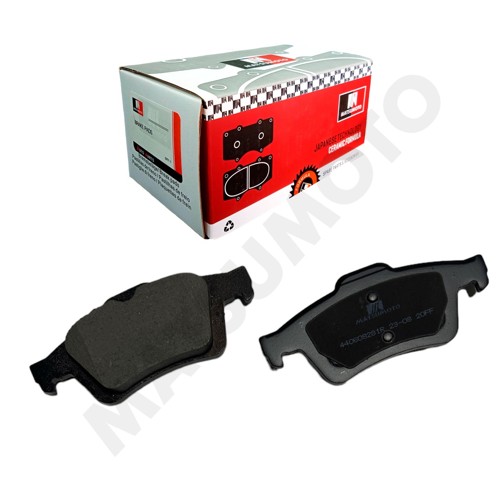 M775 Pastillas de Freno Cerámica Traseras Renault / Mazda / Nissan / Volvo