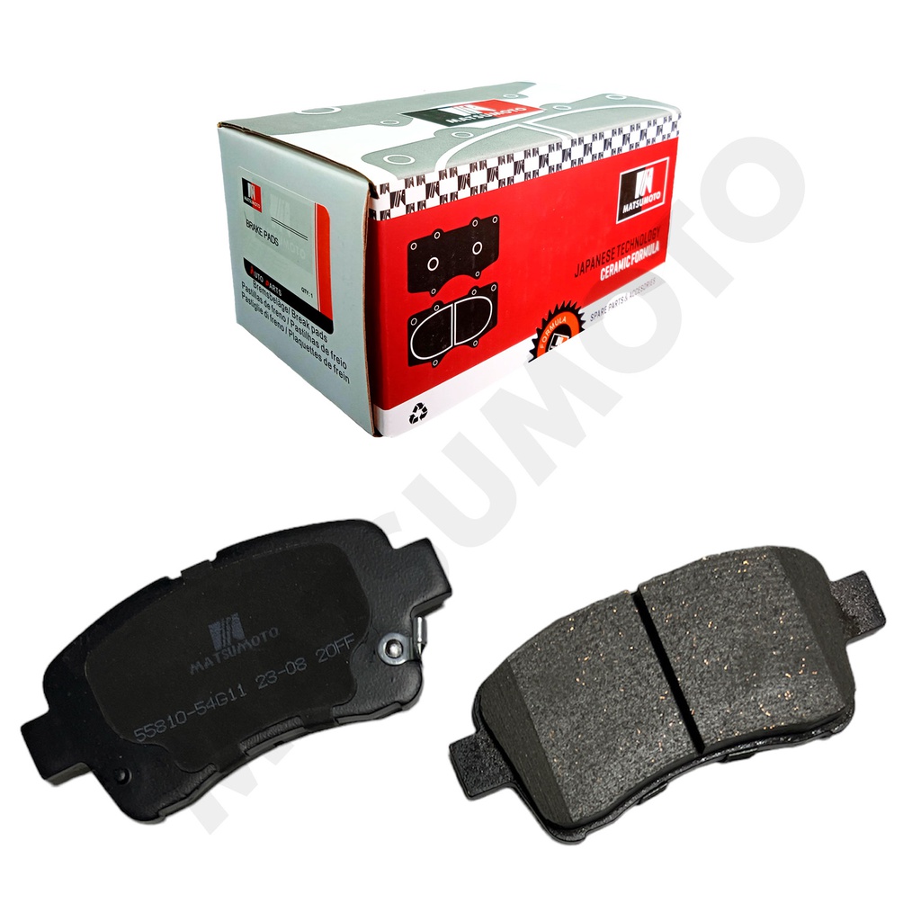 M674 Pastillas de Freno Cerámica Delanteras Suzuki Aerio / Liana (2001-2008)