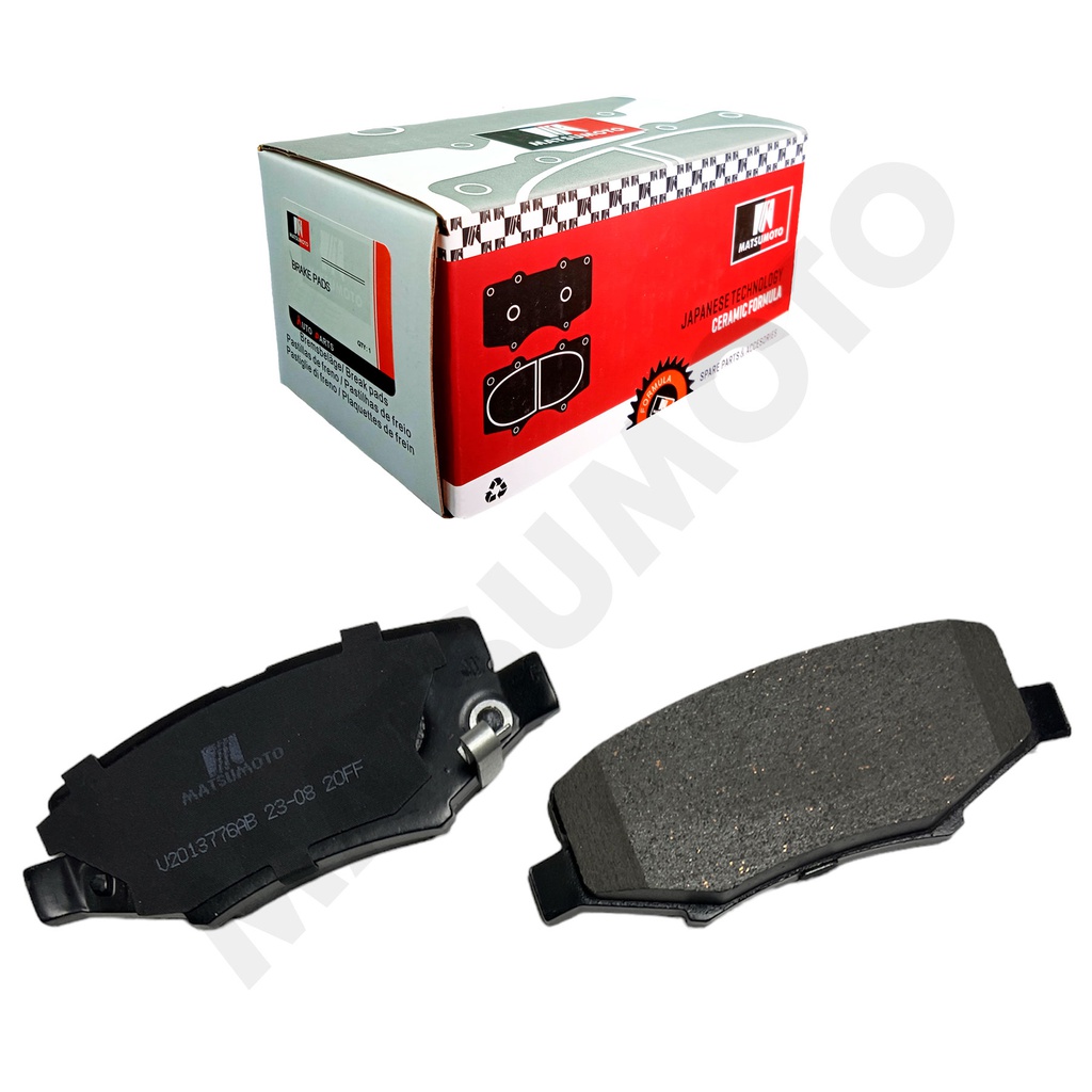 M932 Pastillas de Freno Cerámica Traseras Dodge Nitro / Jeep Cherokee / Liberty