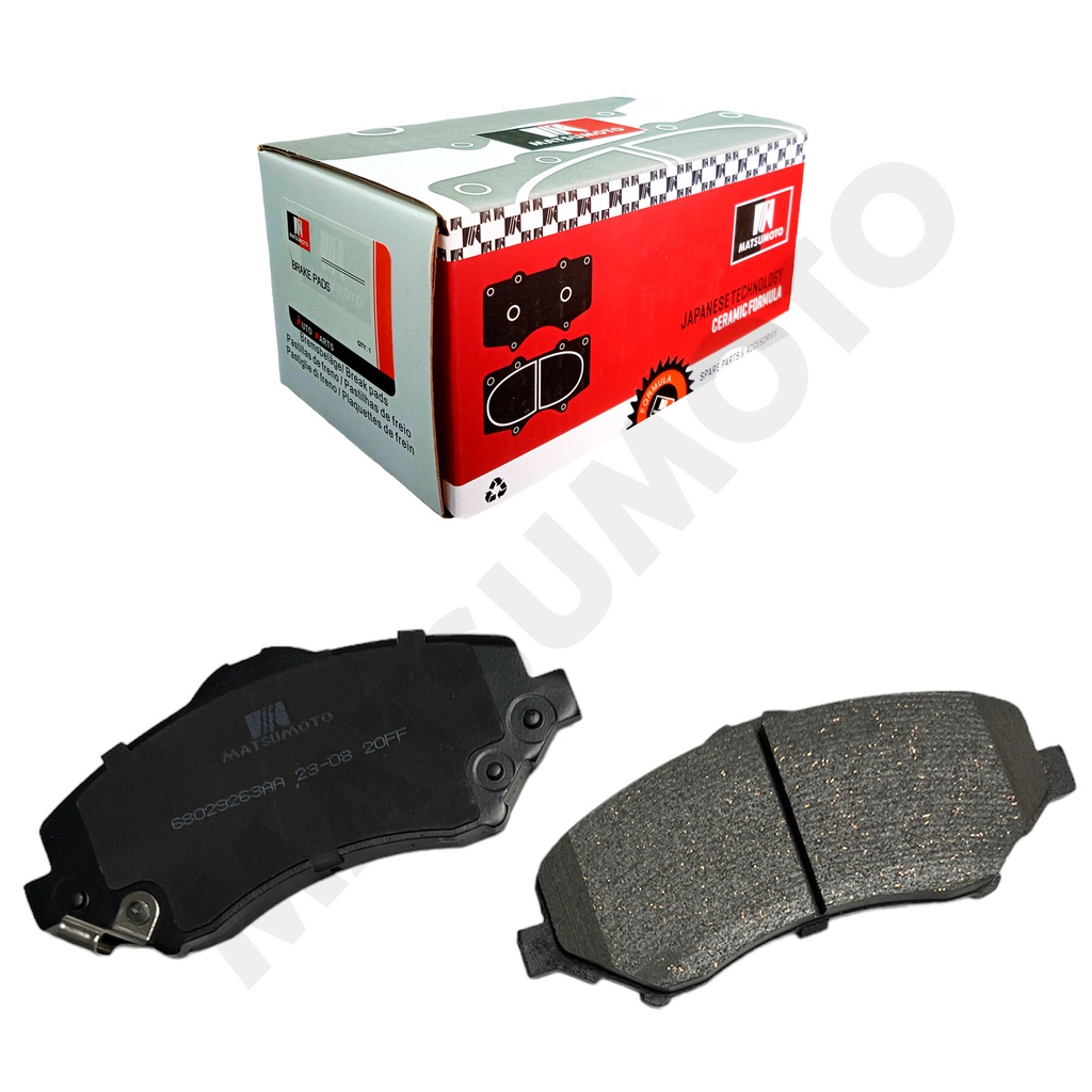 M941/M958 Pastillas de Freno Cerámica Delanteras Chrysler / Dodge / Jeep