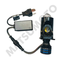Set de Ampolletas LED V33 H4 6500lm Foco lupa
