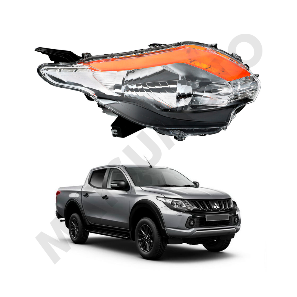 Óptico Derecho Mitsubishi L200 (2016-2018) Fondo negro