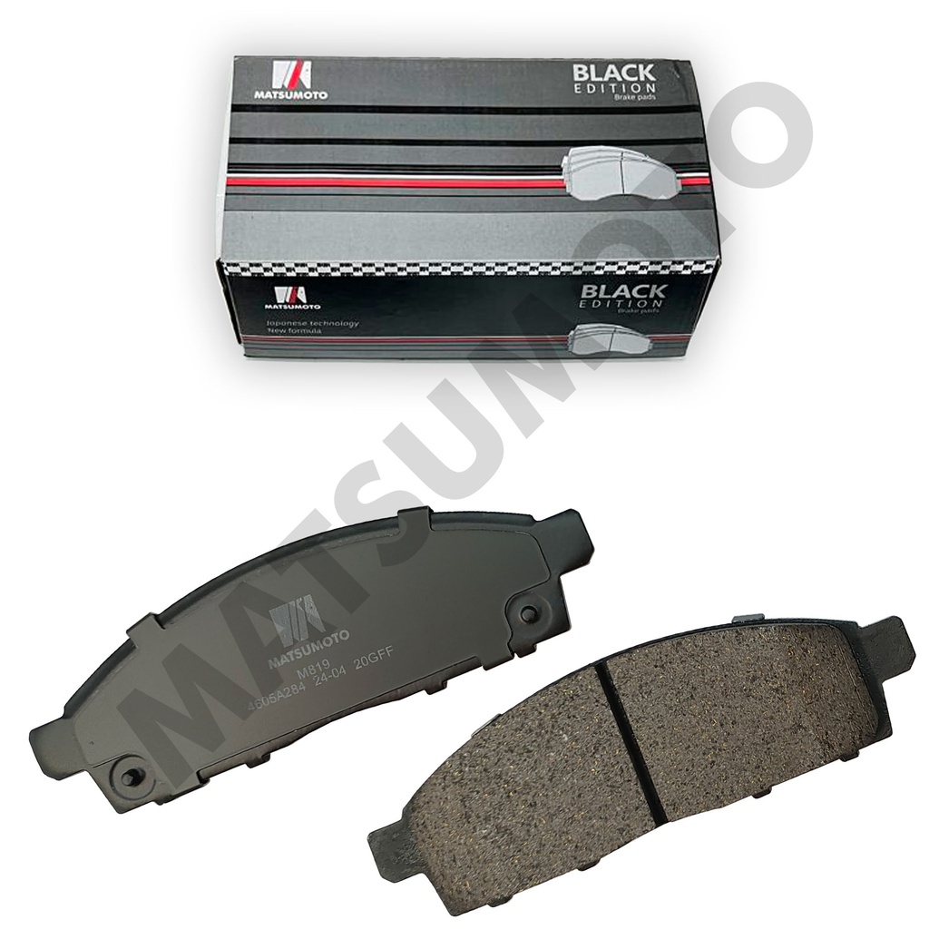 M819 Pastillas de Freno Low Metal Delanteras Mitsubishi L200 / Fiat Fullback / Dodge