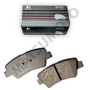 M1116/M1117/M1125/M1172/M1173 M1559 Pastillas de Freno Low Metal Traseras Hyundai / Kia / SsangYong / Changan