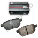 M1044/M1146 Pastillas de Freno Low Metal Traseras Toyota Corolla