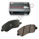 M1158 Pastillas de Freno Low Metal Delanteras Hyundai Accent / Kia Rio / Geely