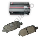 M598/M1032 Pastillas de Freno Low Metal Traseras Nissan / Renault / Suzuki / Samsung